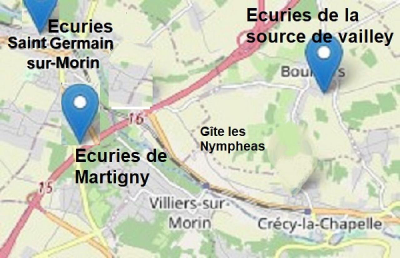 Crecy-la-Chapelle Les Nympheas, Appart Au Calme Et Grand Jardin A 15 Min De Disneyland, מראה חיצוני תמונה