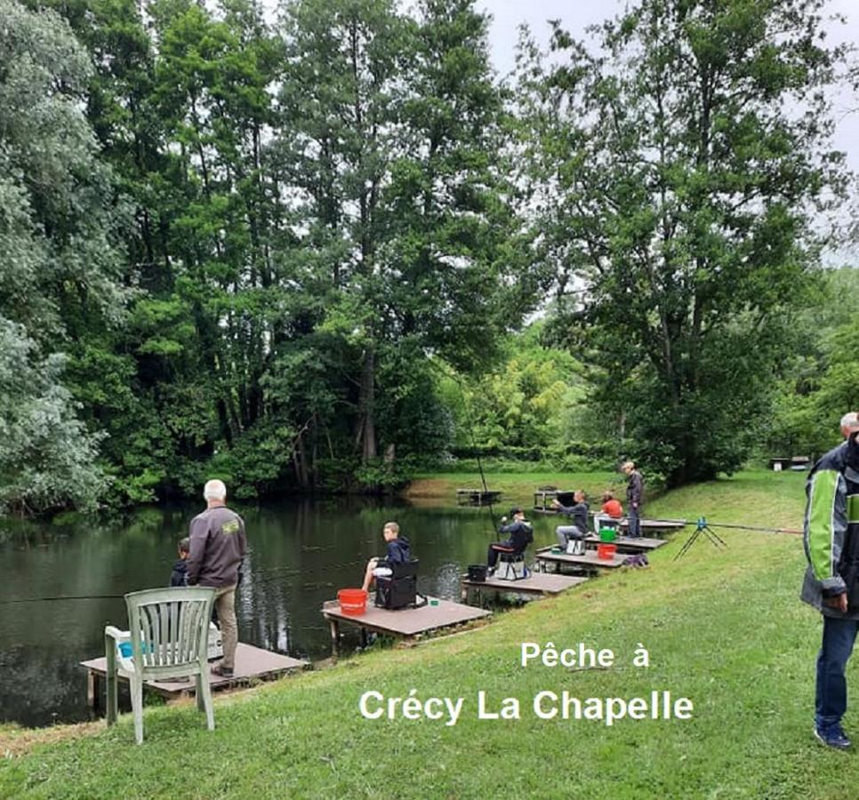 Crecy-la-Chapelle Les Nympheas, Appart Au Calme Et Grand Jardin A 15 Min De Disneyland, מראה חיצוני תמונה