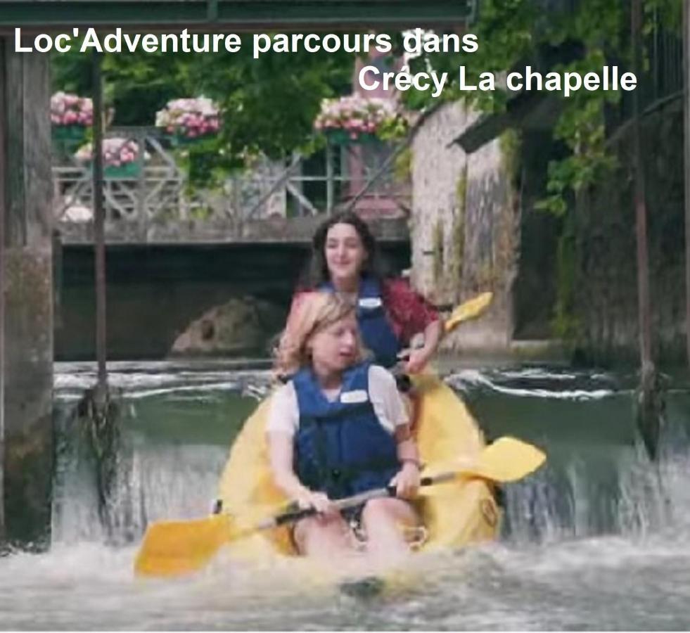 Crecy-la-Chapelle Les Nympheas, Appart Au Calme Et Grand Jardin A 15 Min De Disneyland, מראה חיצוני תמונה