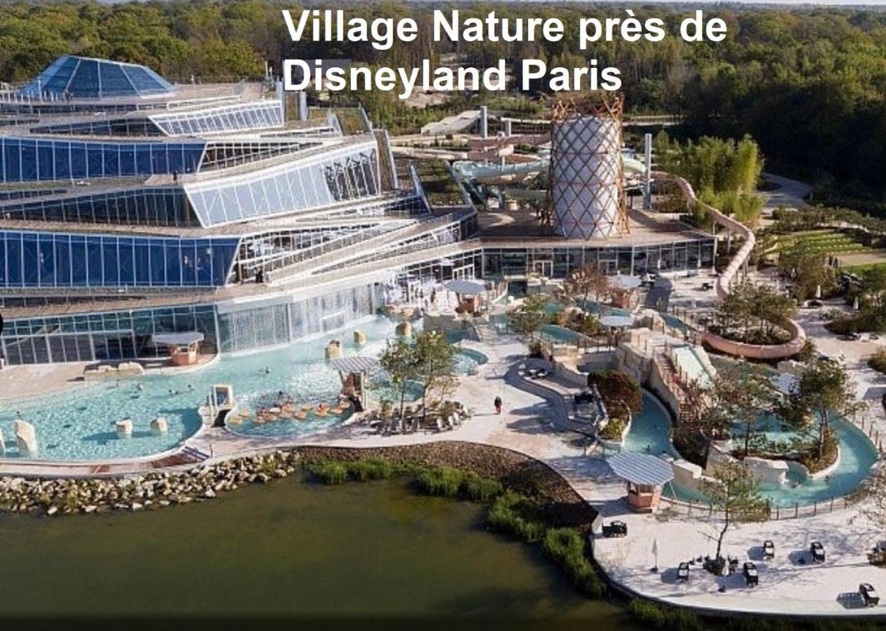 Crecy-la-Chapelle Les Nympheas, Appart Au Calme Et Grand Jardin A 15 Min De Disneyland, מראה חיצוני תמונה